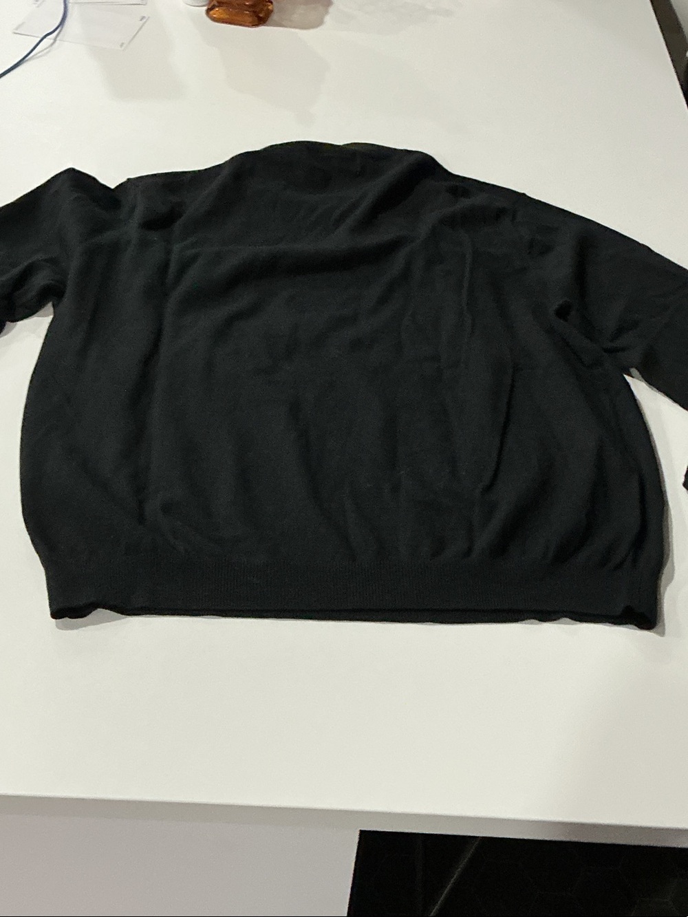 Paul Fredrick Black Turtleneck Sweater - Picture 4 of 5